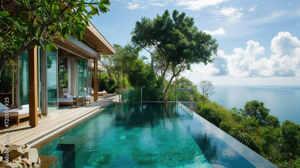 Luxury Pool Villa with Breathtaking Natural Scenery and Serenity