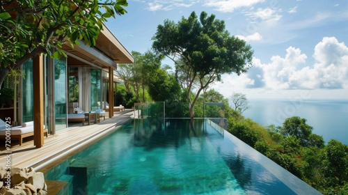 Luxury Pool Villa with Breathtaking Natural Scenery and Serenity © thesweetsheep