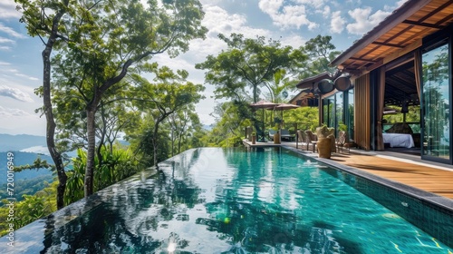 Luxurious Pool Villa with Breathtaking Natural Scenery and Serenity