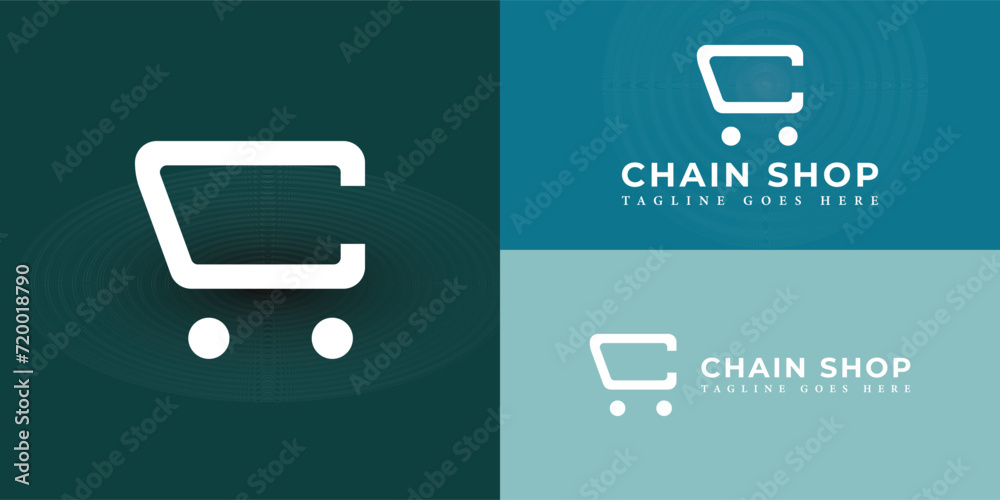 abstract initial letter C logo in the form of shopping cart icon in white color applied for eCommerce platform logo design also suitable for the brands or companies that have initial name C abstract initial letter C logo in the form of shopping cart icon in white color applied for eCommerce platform logo design also suitable for the brands or companies that have initial name C