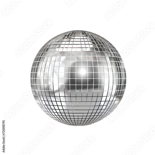 Disco ball on transparency background PNG