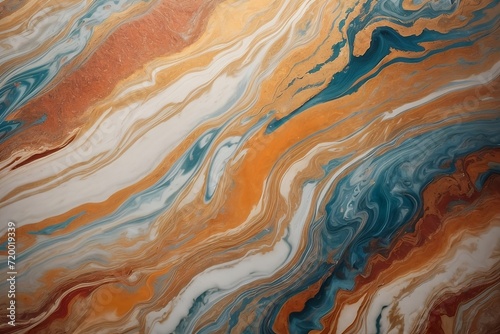 Colorful marble ink pattern, unique texture background design 2024