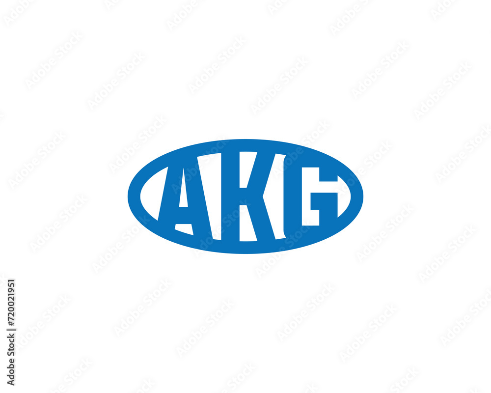 AKG Logo design vector template AKG Logo design vector template