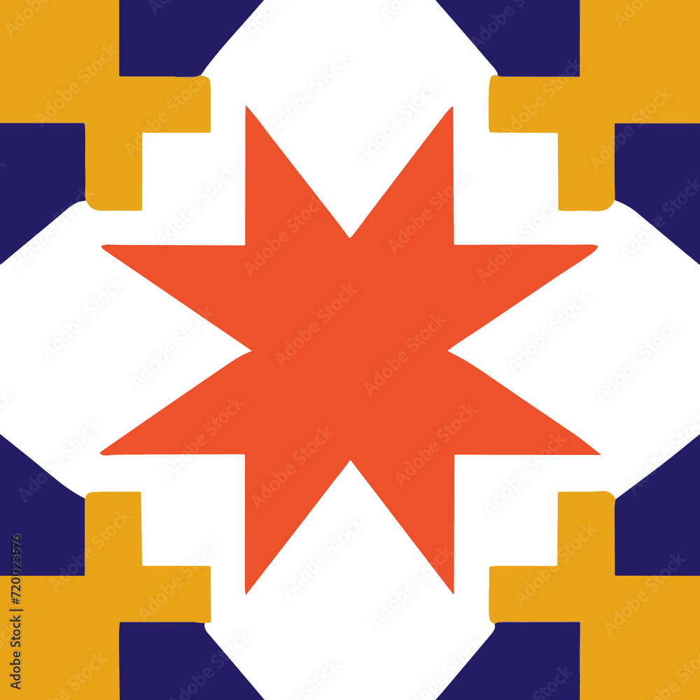 Obraz premium beautiful seamless pattern design for decorating, backdrop, fabric, wallpaper, tile, and etc.