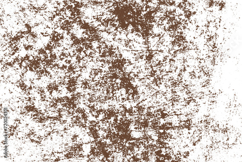 Abstract wall texture coffee color texture on white color background.