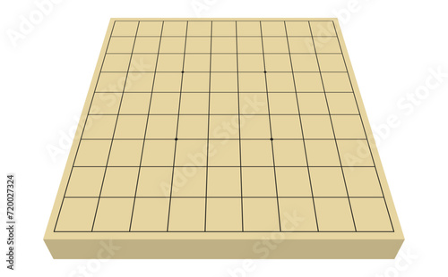 将棋盤　立体