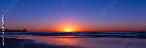 Sunset at Scripps beach in La Jolla, San Diego, California, United States