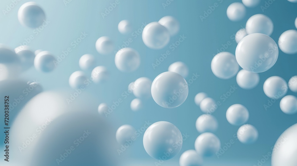 abstract 3d floating spheres background abstract 3d floating spheres background
