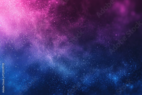 Dark blue purple glowing grainy gradient background © LivroomStudio