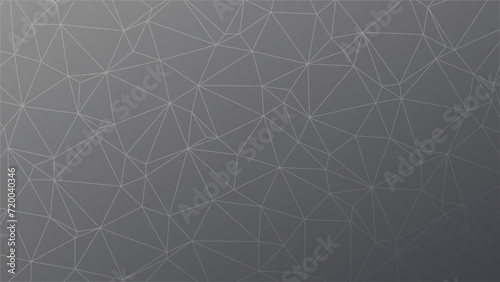 Abstract vector polygonal background. Gray gradient triangle pattern. Illustration for decoration, web design