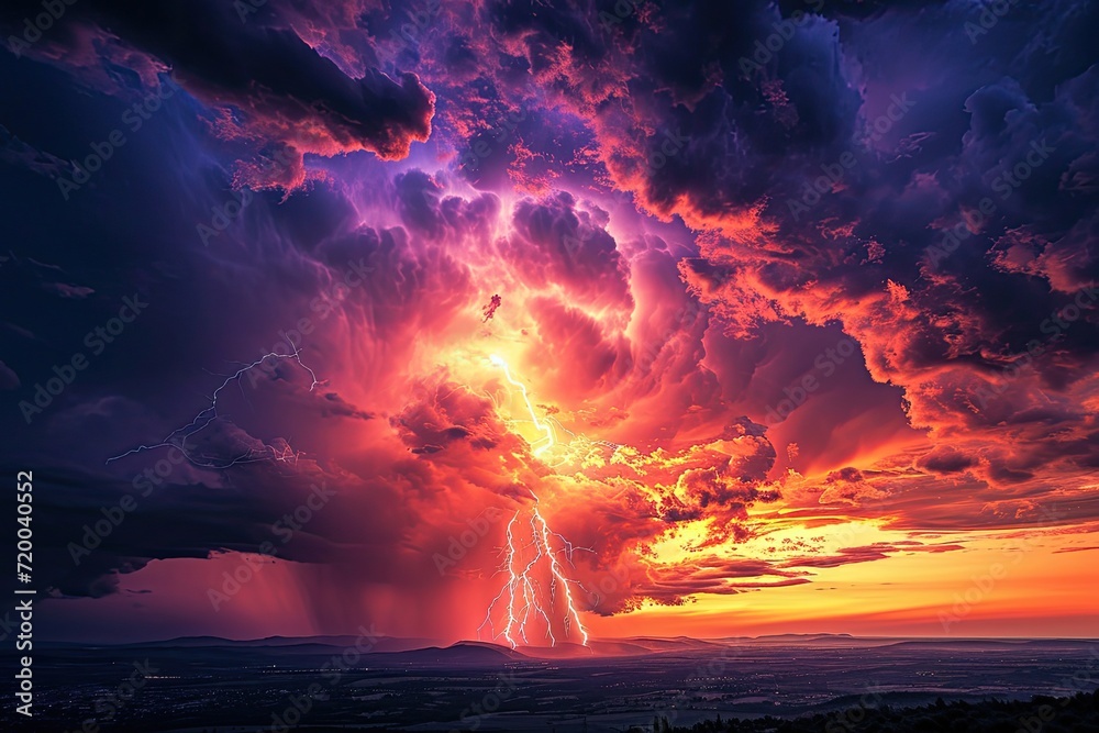 Photography of Thunderstorm