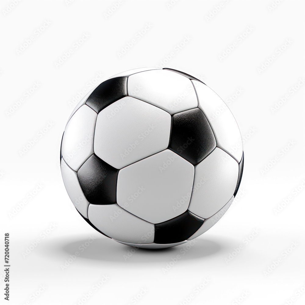 A soccer ball on transparency background PNG