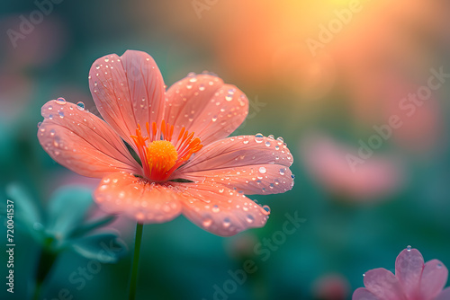 Dew-kissed Orange Blossom at Dawn