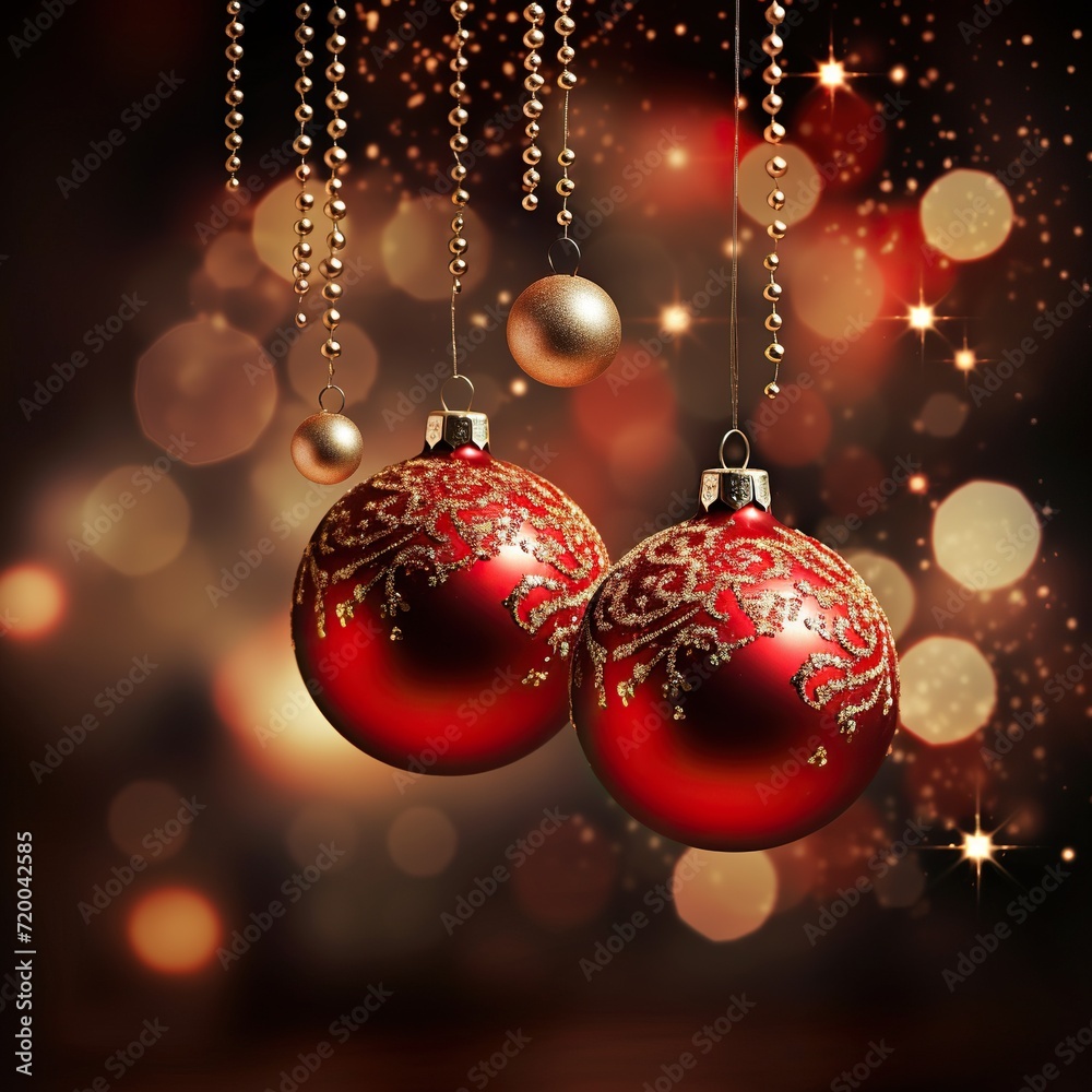 christmas background with balls christmas background with balls