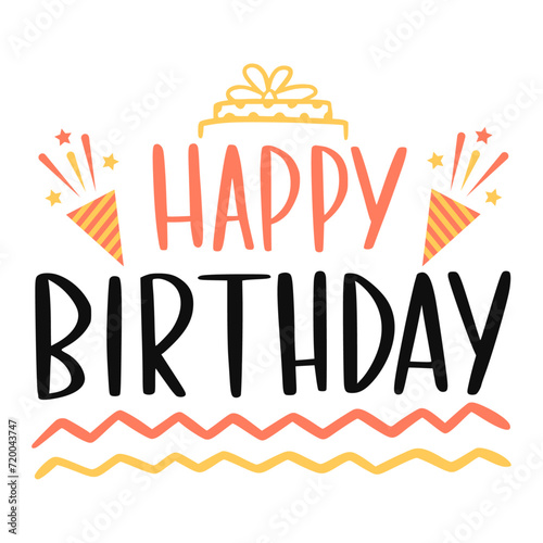 Photography Happy Birthday SVG T-shirt Design Birthday card SVG design Birthday party SVG de