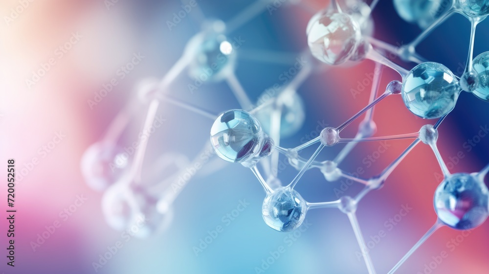 Nanoparticles structure, abstract background of nanotechnology science Nanoparticles structure, abstract background of nanotechnology science