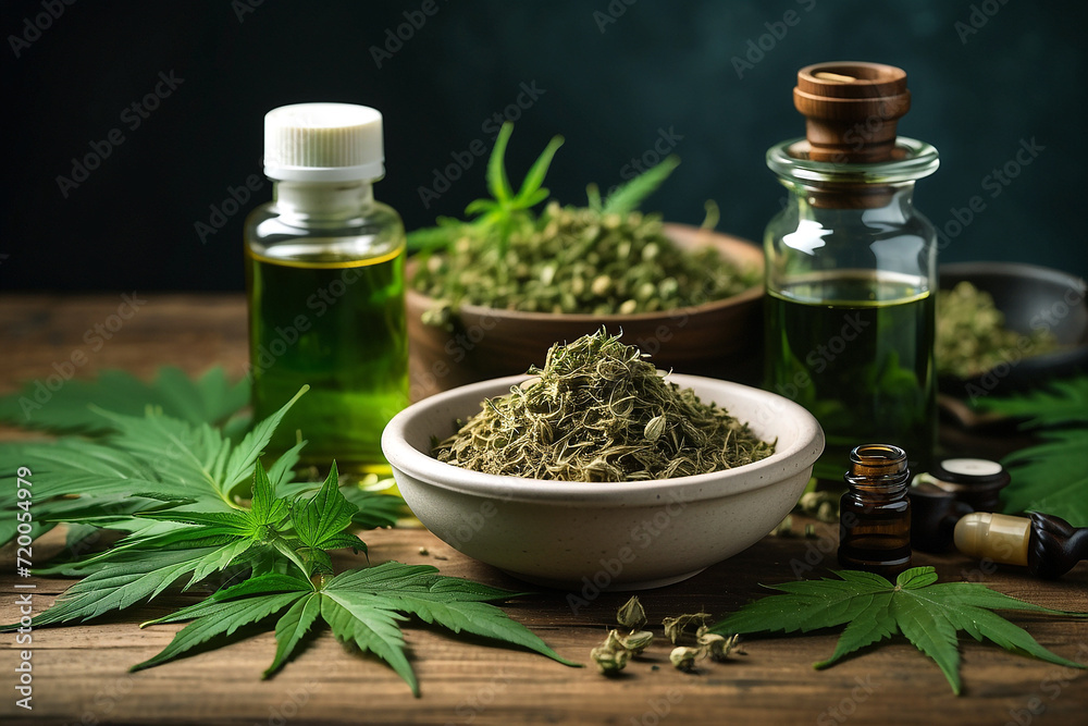 oil with herbs oil with herbs