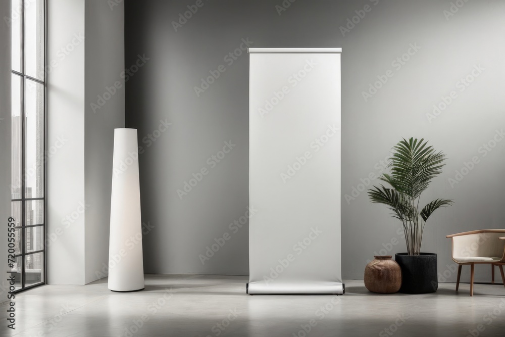 Rollup banner Mockup Rollup banner Mockup