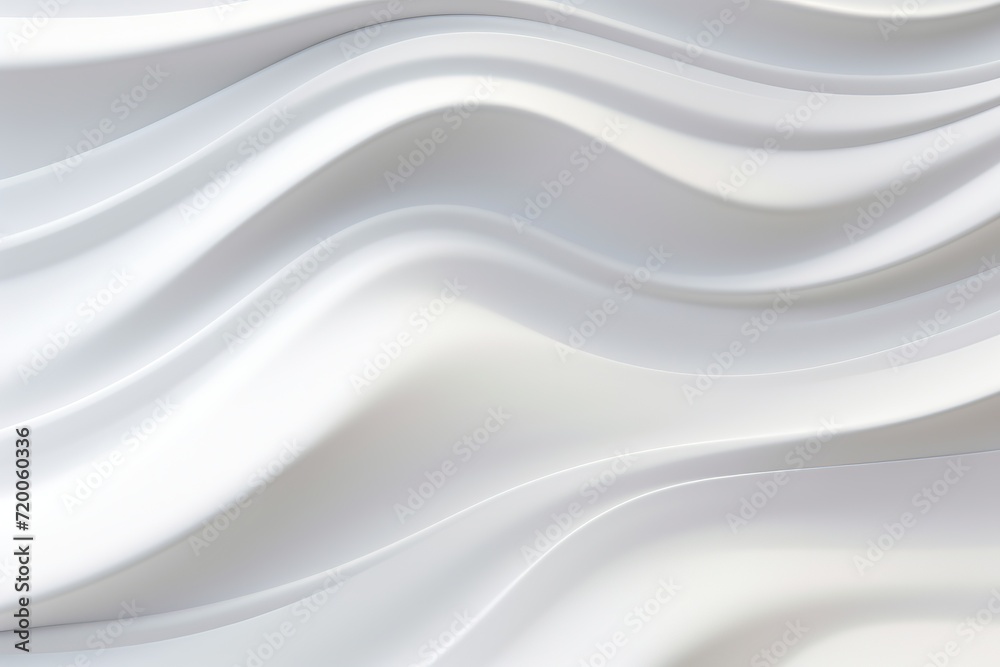 White abstract background, bas-relief of smooth curved lines made of plaster, paper. Wavy organic texture. Clean simple website design, wallpaper. White abstract background, bas-relief of smooth curved lines made of plaster, paper. Wavy organic texture. Clean simple website design, wallpaper.