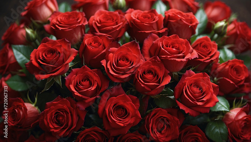 Celebrate February 14th with a charming bouquet of red roses. A colorful bouquet of red roses makes a wonderful gift for Valentine s Day or an anniversary. Colorful bouquet of red roses