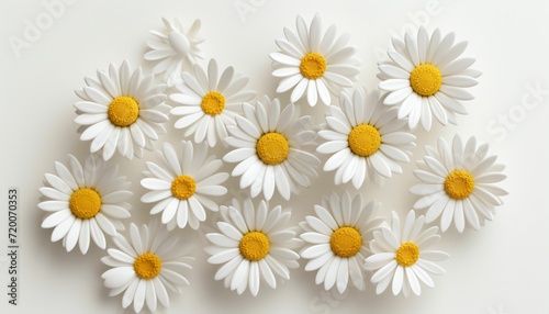 3D chamomile flower pattern design © UMPH.CREATIVE