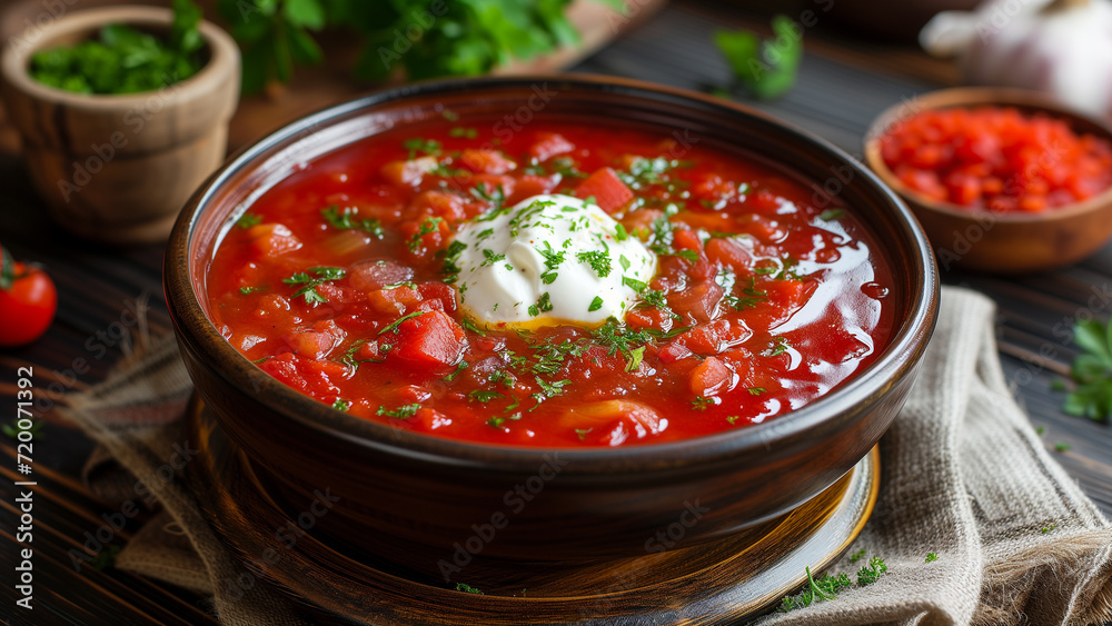 Traditional Ukrainian Borscht Traditional Ukrainian Borscht