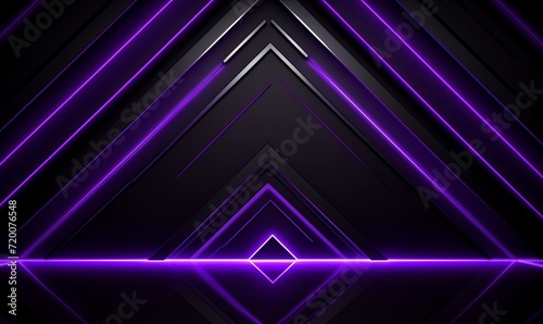 black glowing neon light background