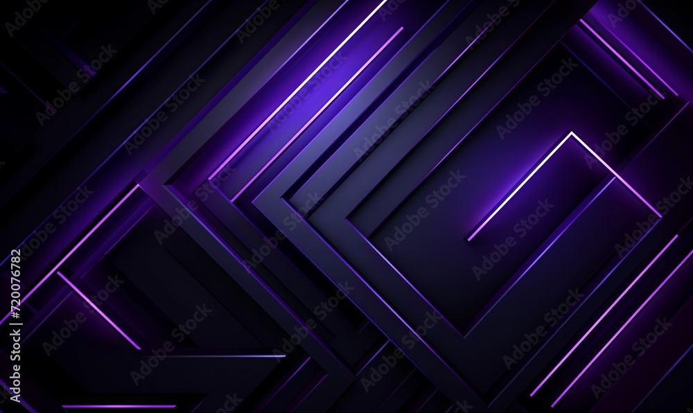 Fototapeta premium black glowing neon light background
