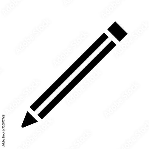 Pencil icon vector. Pen illustration sign. Write symbol or logo.