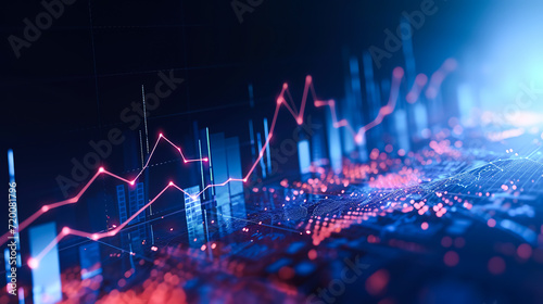 Graph charting the trajectory of investment returns over time