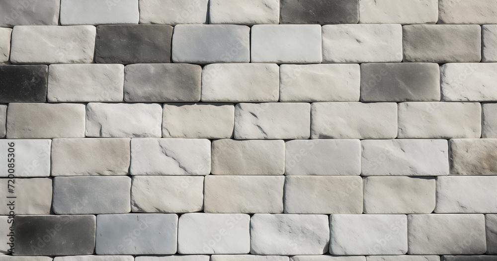 Fototapeta premium white paver with no textures, in the style of marble, hazy