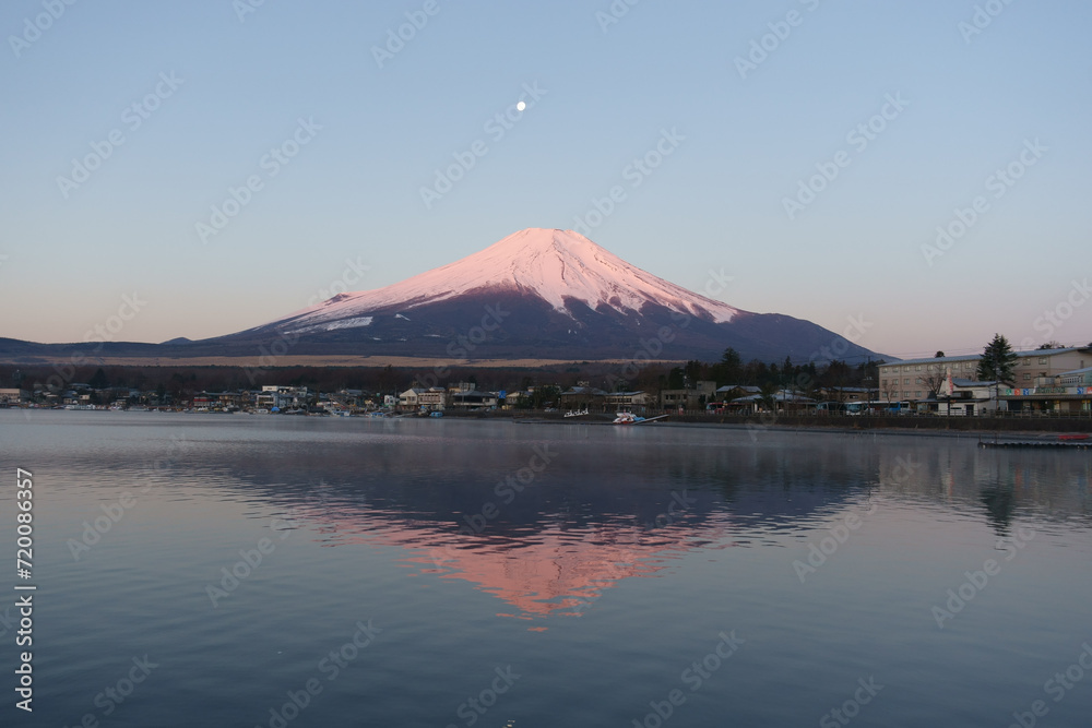 At the foot of Mount Fuji in Japan At the foot of Mount Fuji in Japan