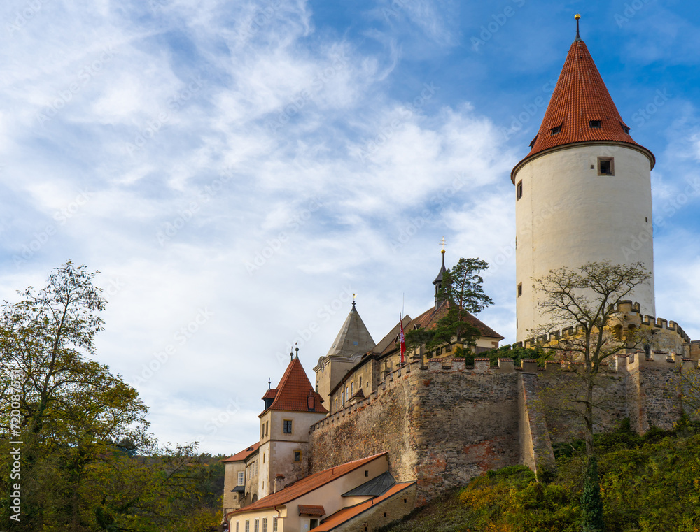 Castle Krivoklat, Czech gothic architecture
