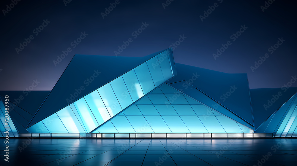 3d render of abstract futuristic architecture with empty concrete floor 3d render of abstract futuristic architecture with empty concrete floor