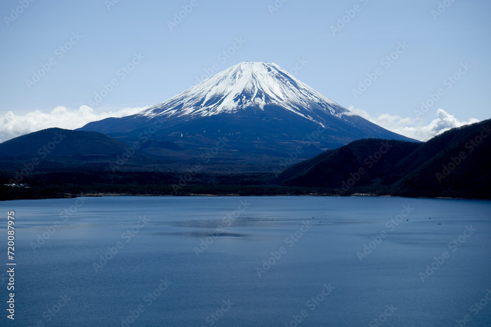 At the foot of Mount Fuji in Japan