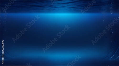 Deep blue water background © Peerawat