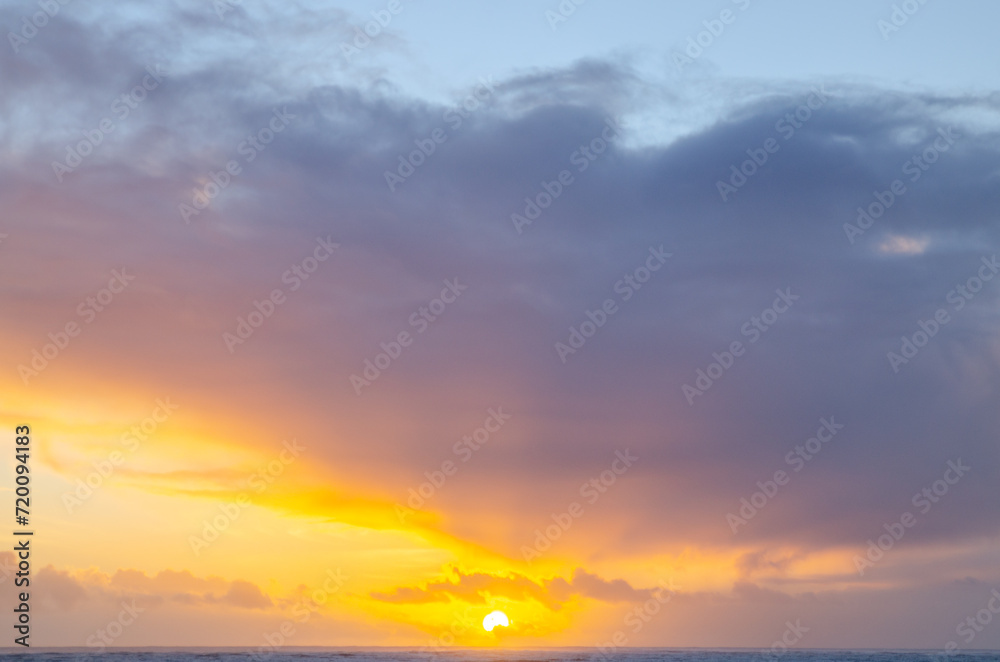 Sunset, Half Moon Bay, Pacific Ocean