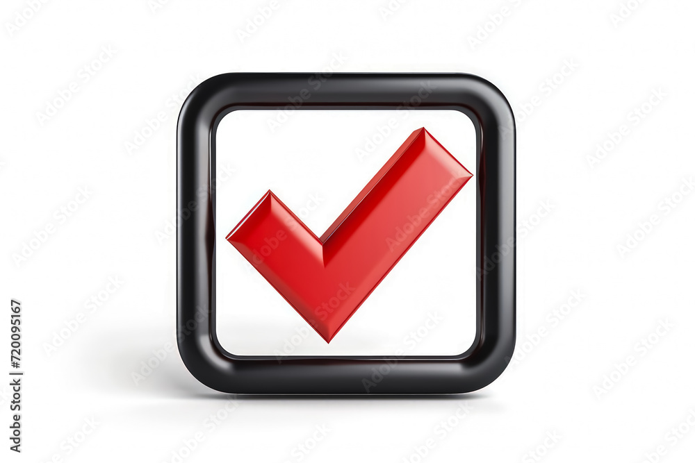 Square or Box Check Mark Design Square or Box Check Mark Design