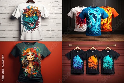 Vibrant T-Shirt Mockup: A Professional Design for the Modern Consumer