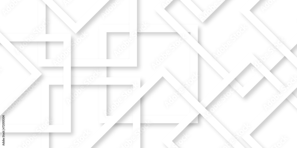 Modern abstract white curve square lines triangle technology backdrop. white light grey geometric background. Space design concept. Modern abstract white curve square lines triangle technology backdrop. white light grey geometric background. Space design concept.