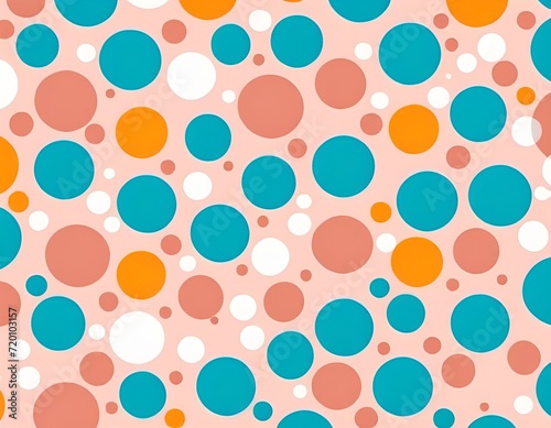 Paper art cartoon abstract polka dot. Paper carve background. Modern origami design template. Vector illustration. paper layers in pastel colors