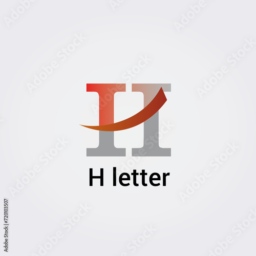 Icone Lettre H pour Design Logos, Symbole, Illustration Pictogramme Monogramme pour Business, Variations Alphabet Isolé Silhouette