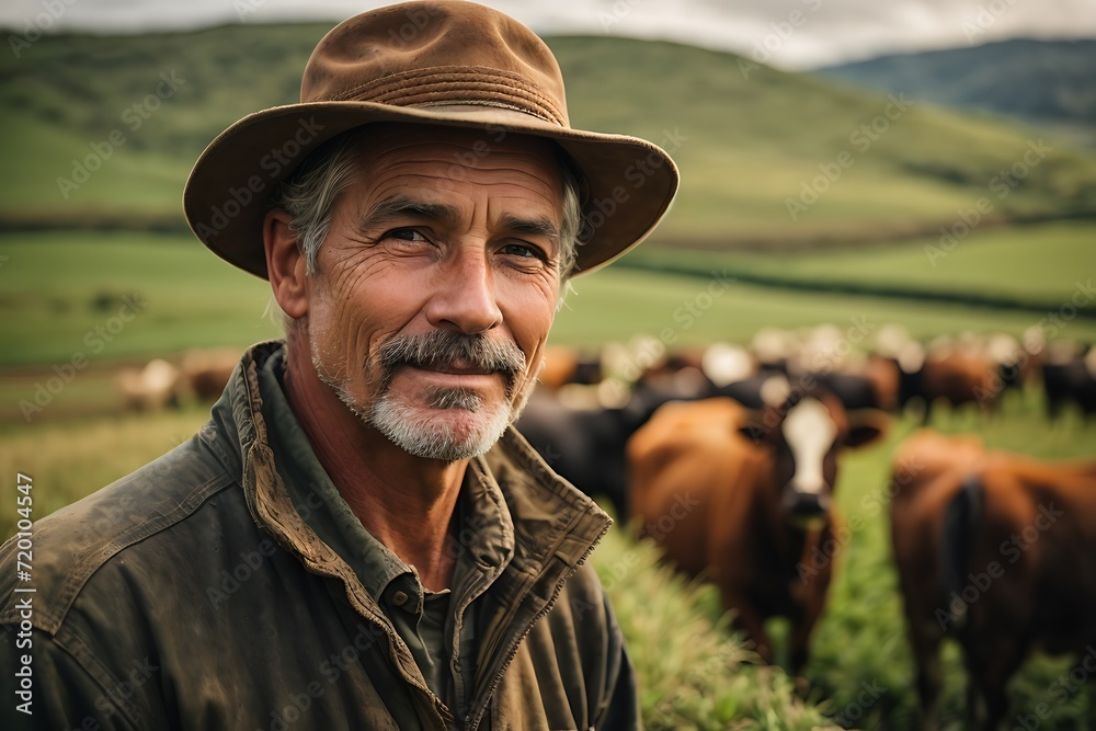 portrait of a cowboy