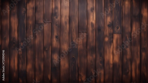 Dark brown wooden plank background, wallpaper. Old grunge dark textured wooden background, The surface of the old brown wood texture, top view brown pine wood paneling.