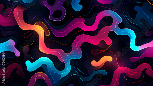 Abstract seamless doodle background  artistic background