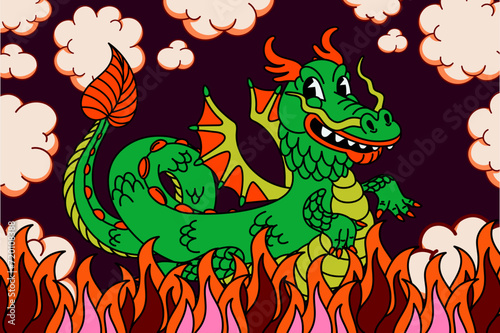 Chinese dragon, 2024 year lunar symbol
