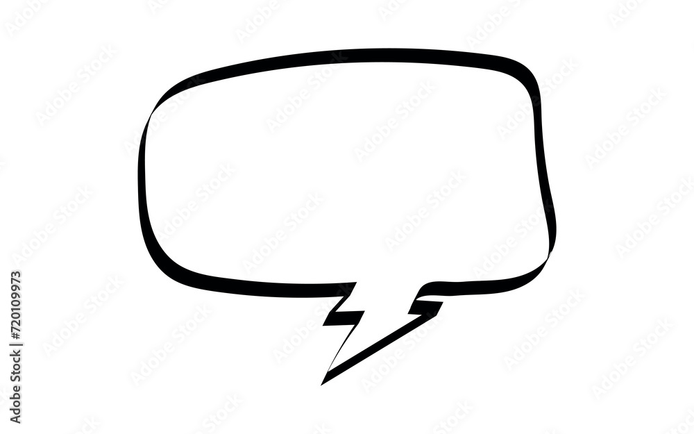 Naklejka premium animated bubbles for chat. chat. a chat bubble. bubble. to write. text. thoughts. think. lettering. doodle.