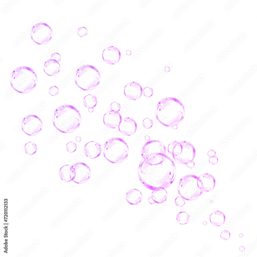 Soap Bubble pink Clipart Transparent PNG Hd, White Soap Transparent Bubble Clipart, Foam Balls, Bubbles Sudsy, Bubbles Water PNG	

