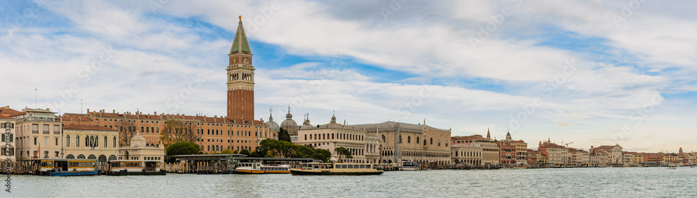 Panorama of View of Giudecca Island from Venice