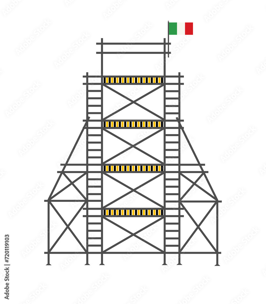 scaffold, isolated, background, construction, white scaffold, isolated, background, construction, white